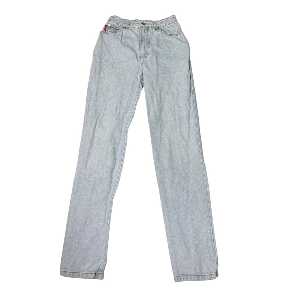 Vtg Bongo Summer Gene Montesano Women's XL Light Wash High Waisted Jeans 26x31